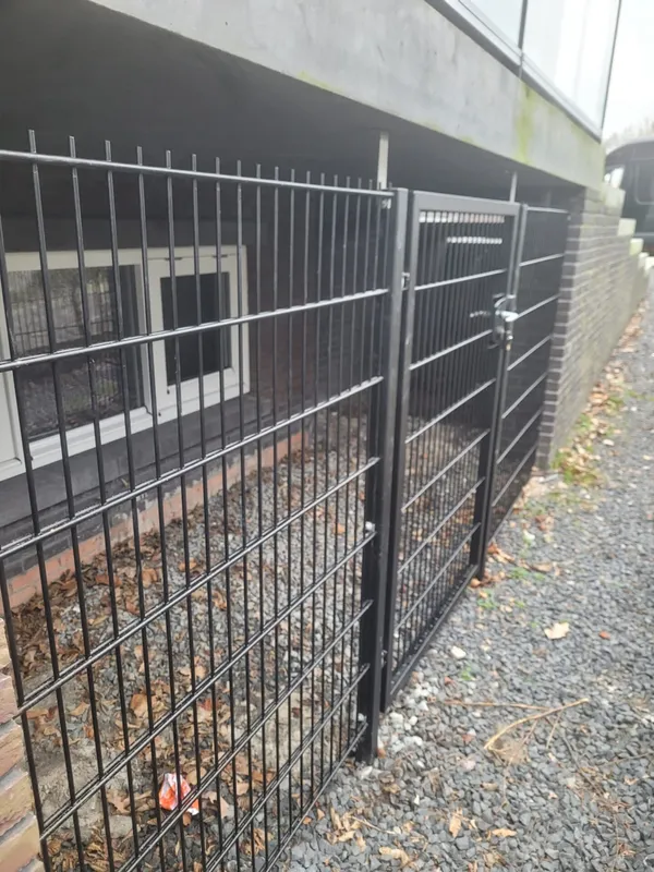 Dubbelstaafmat hekwerk in Bleiswijk